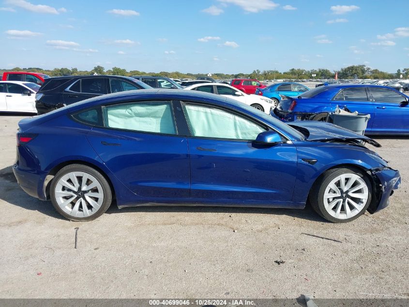 2021 Tesla Model 3 Long Range Dual Motor All-Wheel Drive VIN: 5YJ3E1EB2MF064630 Lot: 40699046