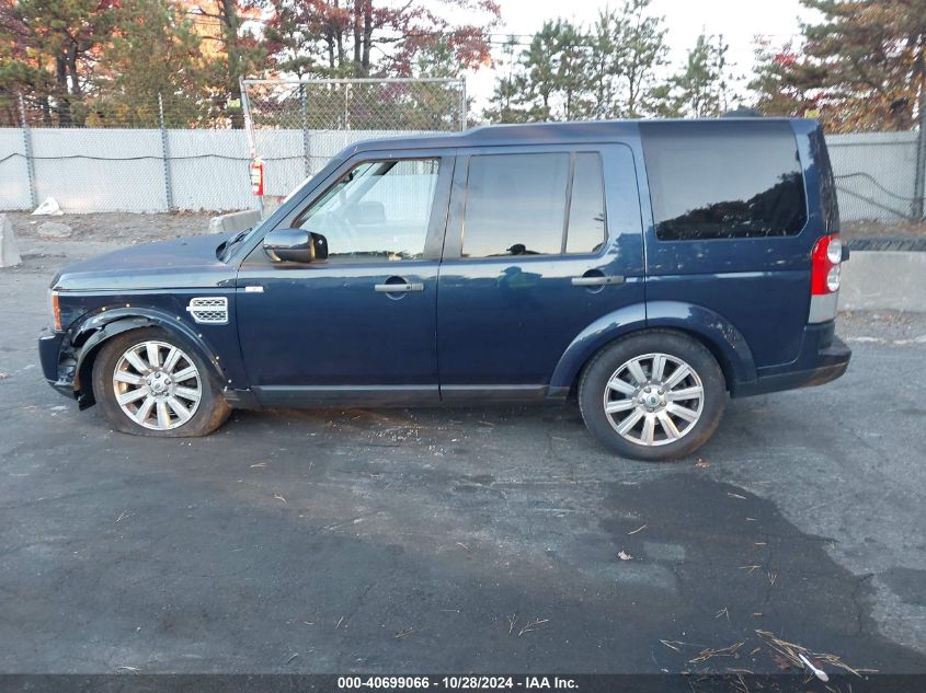 2013 Land Rover Lr4 VIN: SALAG2D4XDA659107 Lot: 40699066