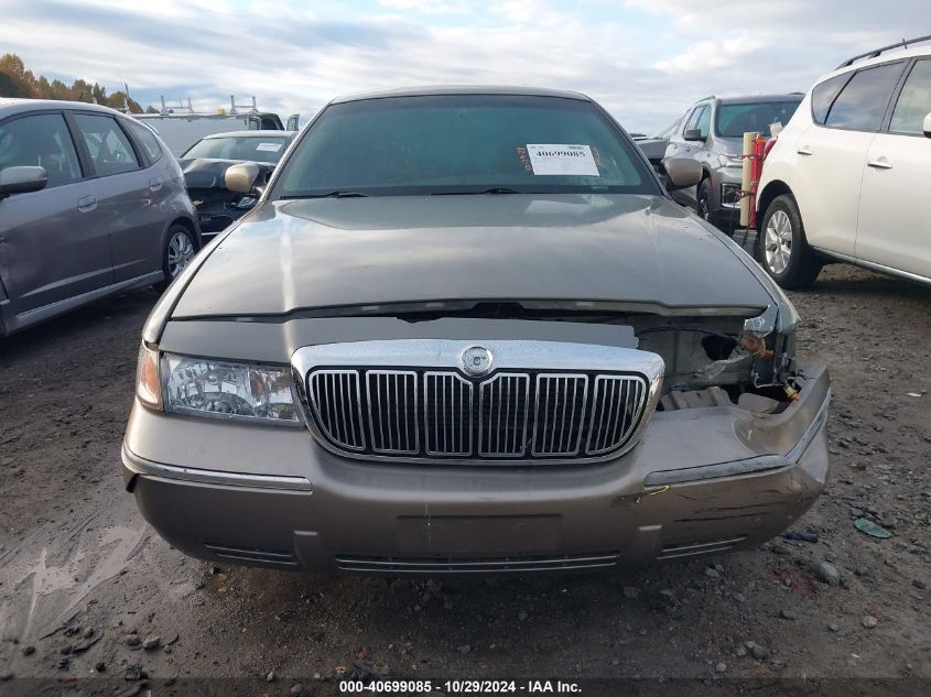 2001 Mercury Grand Marquis Ls VIN: 2MEFM75W01X634446 Lot: 40699085