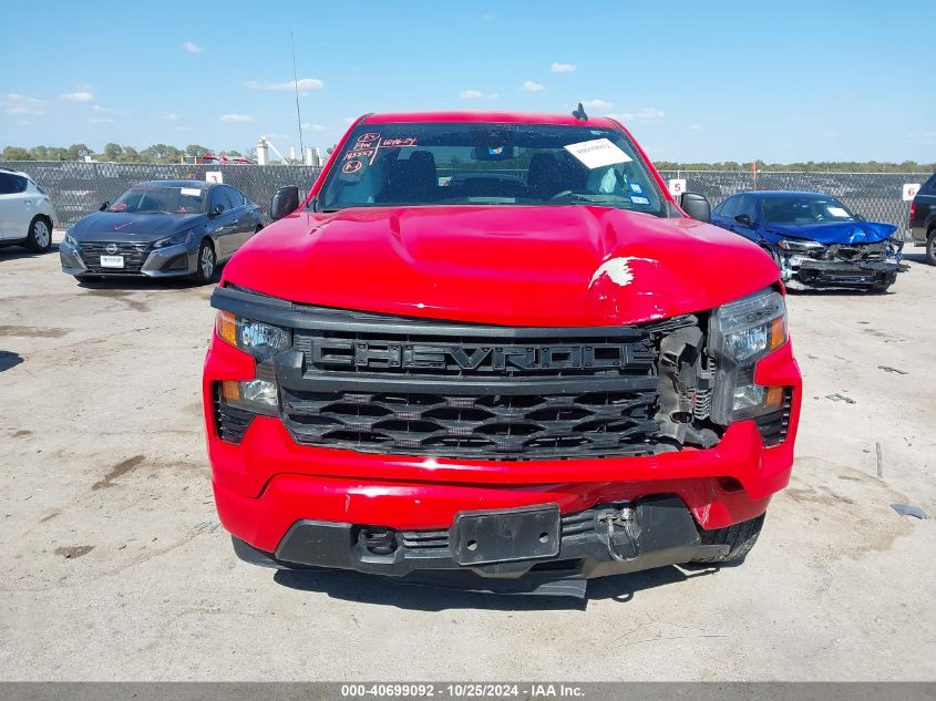 2023 Chevrolet Silverado 1500 4Wd Short Bed Custom VIN: 3GCPDBEK0PG194513 Lot: 40699092