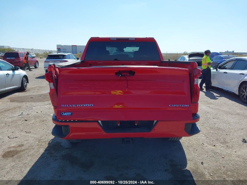 2023 Chevrolet Silverado 1500 4Wd Short Bed Custom VIN: 3GCPDBEK0PG194513 Lot: 40699092