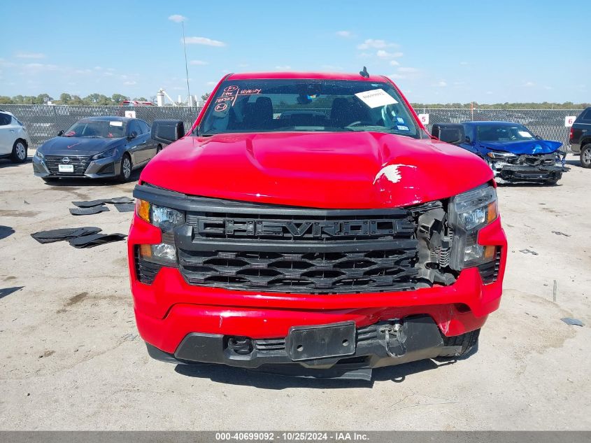 2023 Chevrolet Silverado 1500 4Wd Short Bed Custom VIN: 3GCPDBEK0PG194513 Lot: 40699092