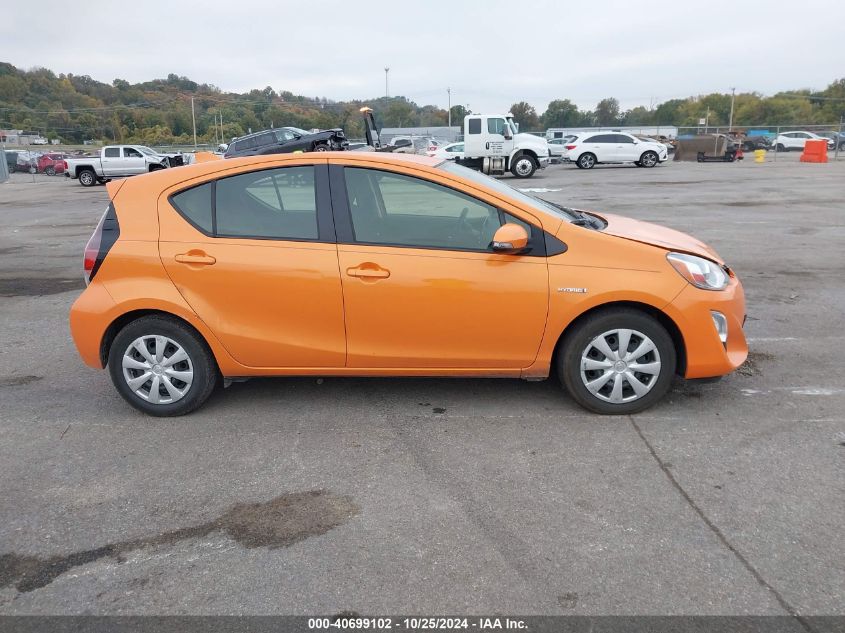 2015 Toyota Prius C Two VIN: JTDKDTB3XF1113754 Lot: 40699102