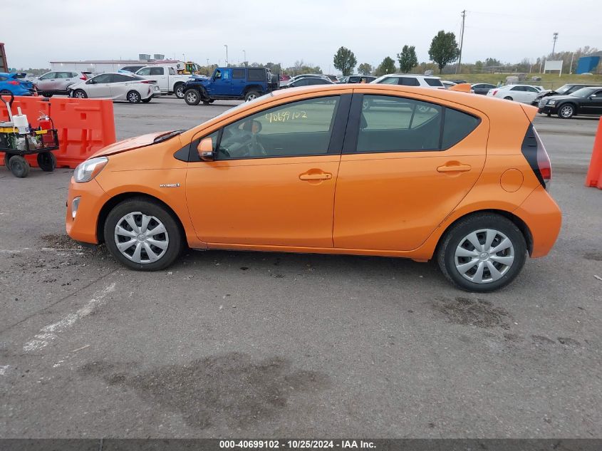 2015 Toyota Prius C Two VIN: JTDKDTB3XF1113754 Lot: 40699102