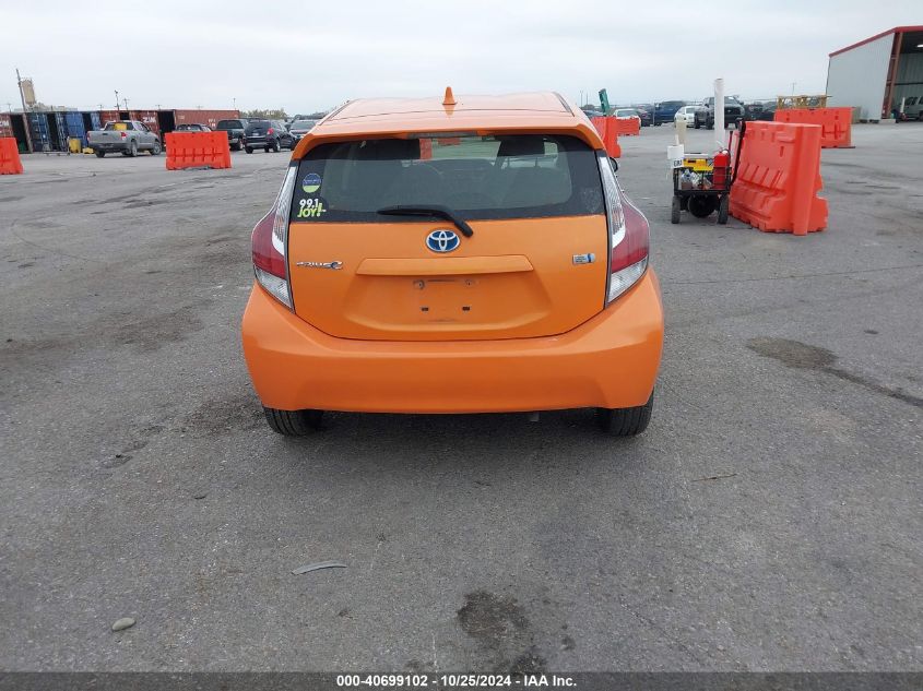 2015 Toyota Prius C Two VIN: JTDKDTB3XF1113754 Lot: 40699102