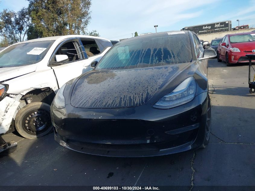 2018 Tesla Model 3 Long Range/Mid Range VIN: 5YJ3E1EAXJF034407 Lot: 40699103