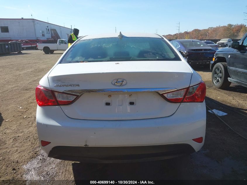 2014 Hyundai Sonata Gls VIN: 5NPEB4AC5EH932348 Lot: 40699140