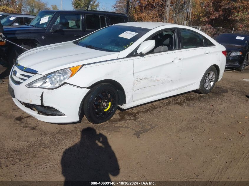 2014 Hyundai Sonata Gls VIN: 5NPEB4AC5EH932348 Lot: 40699140