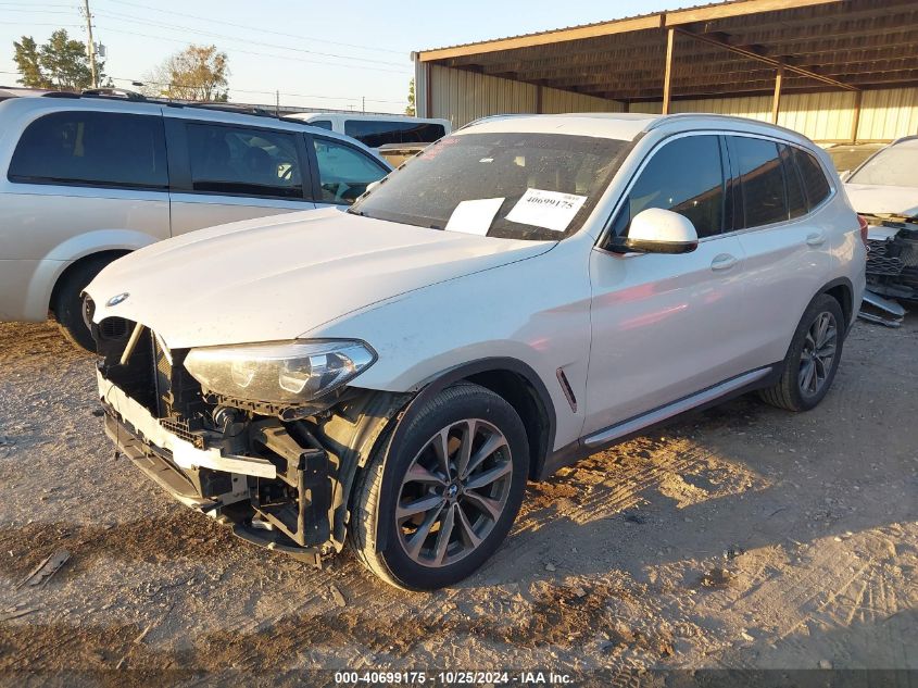 VIN 5UXTR7C57KLF36613 2019 BMW X3, Sdrive30I no.2