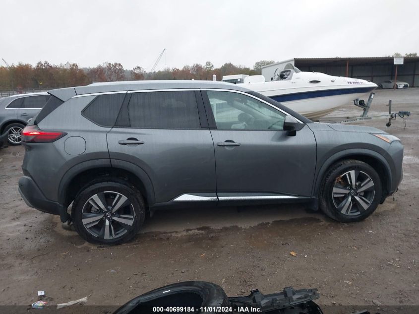 2021 Nissan Rogue Sl Intelligent Awd VIN: 5N1AT3CBXMC675641 Lot: 40699184