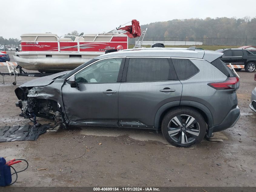 2021 Nissan Rogue Sl Intelligent Awd VIN: 5N1AT3CBXMC675641 Lot: 40699184