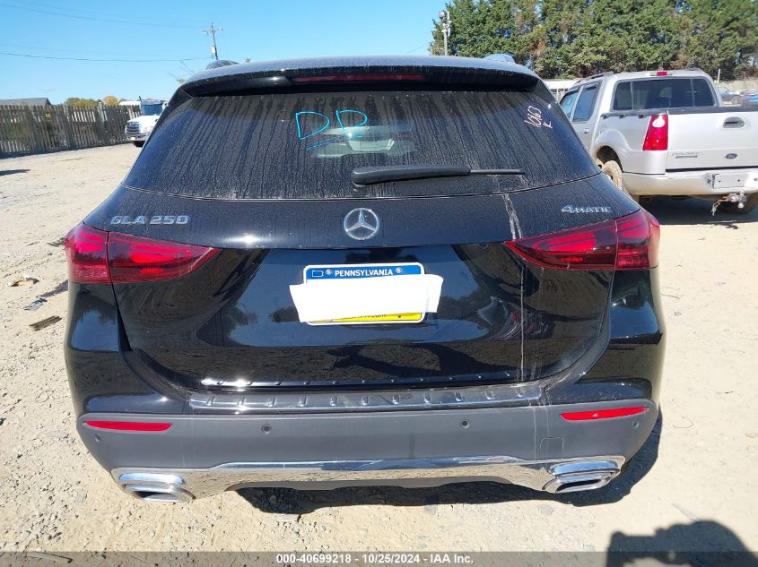 2025 Mercedes-Benz Gla 250 4Matic VIN: W1N4N4HB1SJ638795 Lot: 40699218