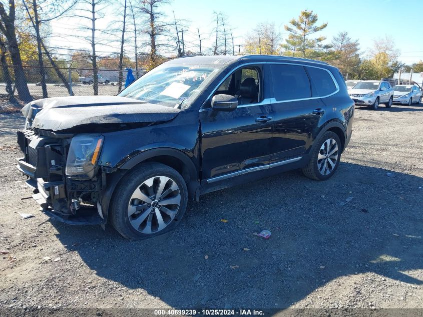 VIN 5XYP64HC8LG032180 2020 KIA TELLURIDE no.2