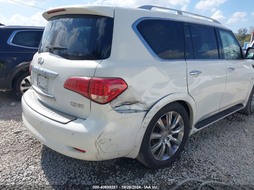 2014 Infiniti Qx80 VIN: JN8AZ2NF8E9555515 Lot: 40699251