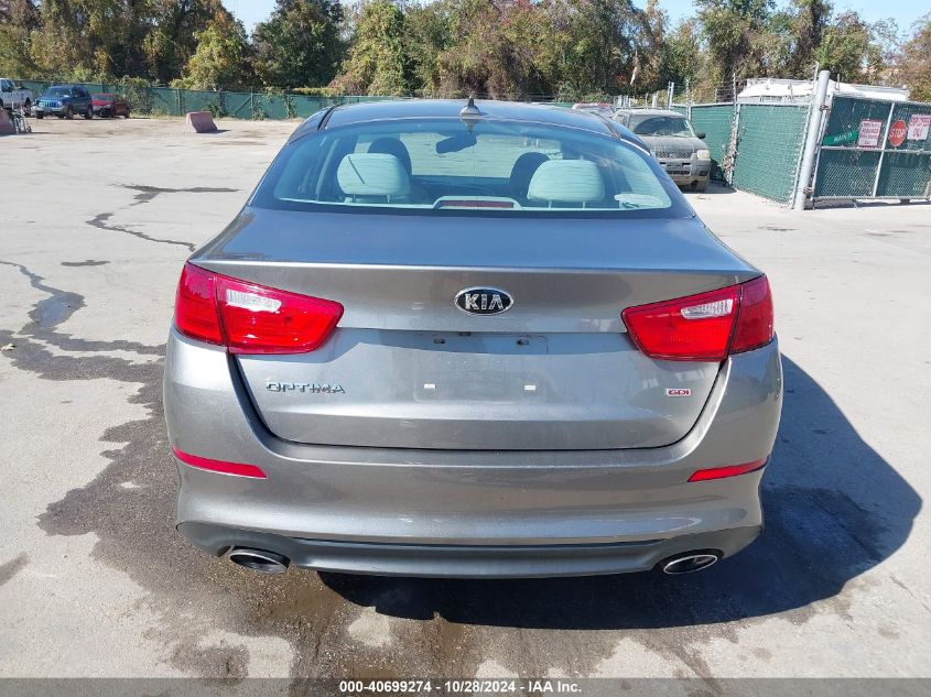 2015 Kia Optima Lx VIN: 5XXGM4A73FG488812 Lot: 40699274