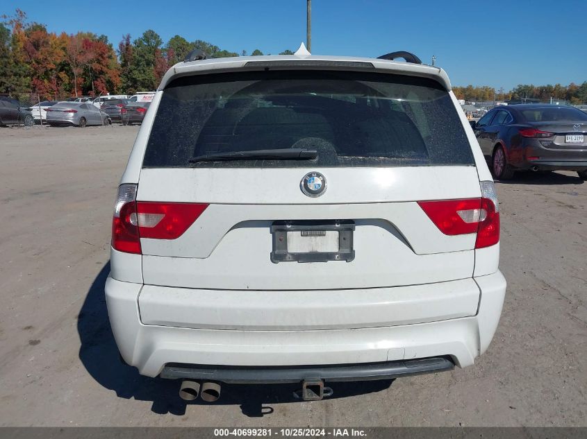 2006 BMW X3 3.0I VIN: WBXPA93476WD33161 Lot: 40699281