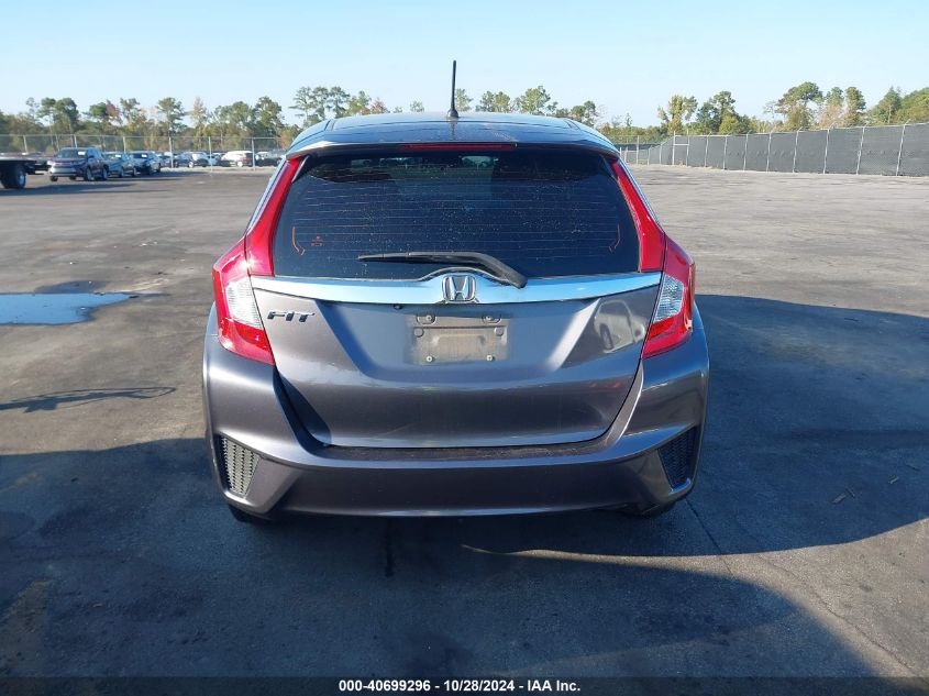 2016 Honda Fit Ex VIN: JHMGK5H75GX039626 Lot: 40699296