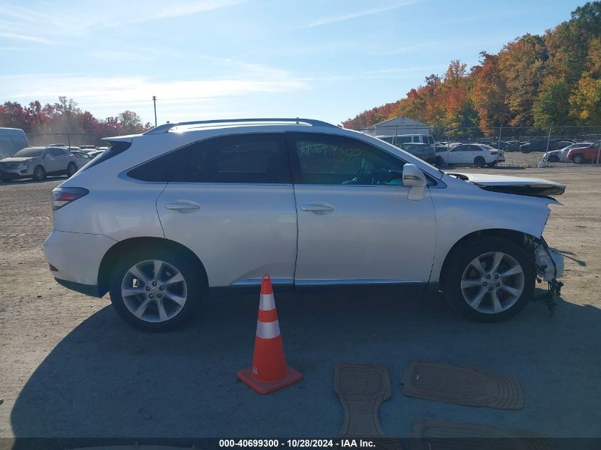 2012 Lexus Rx 350 VIN: 2T2ZK1BA6CC078964 Lot: 40699300