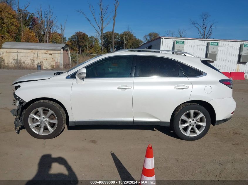 2012 Lexus Rx 350 VIN: 2T2ZK1BA6CC078964 Lot: 40699300