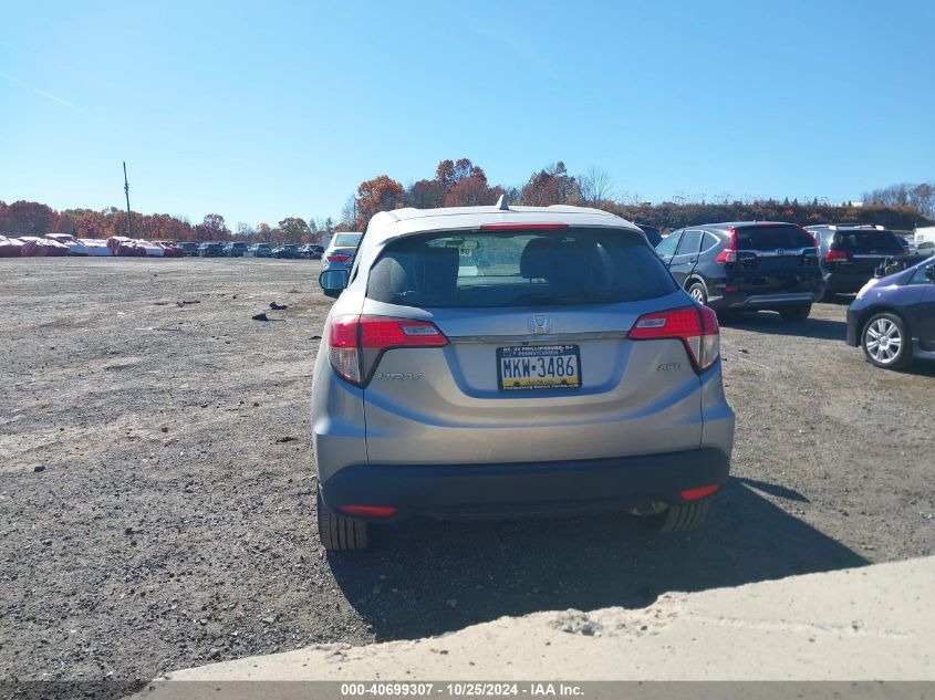 2021 Honda Hr-V Awd Lx VIN: 3CZRU6H34MM738250 Lot: 40699307