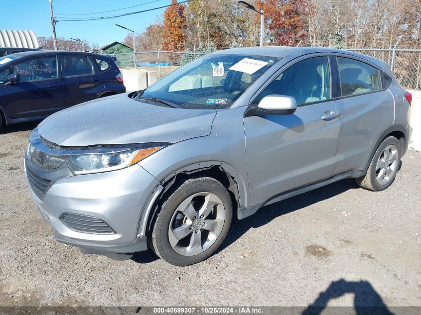 2021 Honda Hr-V Awd Lx VIN: 3CZRU6H34MM738250 Lot: 40699307