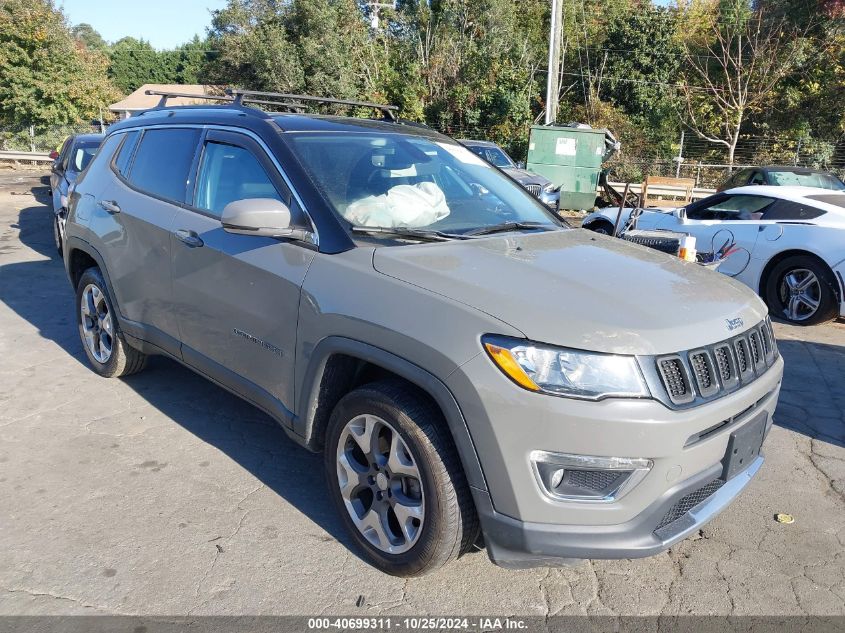 2019 JEEP COMPASS LIMITED 4X4 - 3C4NJDCB7KT842282