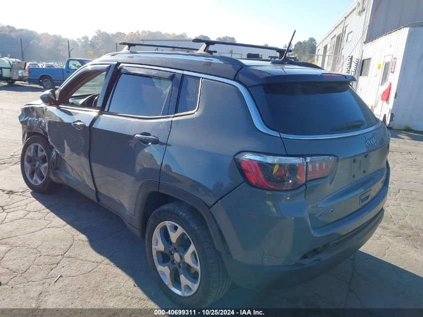 2019 Jeep Compass Limited 4X4 VIN: 3C4NJDCB7KT842282 Lot: 40699311