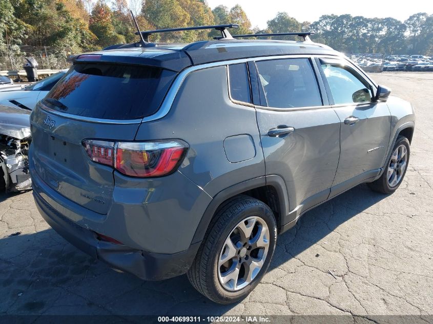 2019 Jeep Compass Limited 4X4 VIN: 3C4NJDCB7KT842282 Lot: 40699311