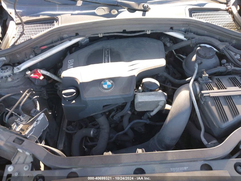 2014 BMW X3 xDrive28I VIN: 5UXWX9C54E0D30511 Lot: 40699321