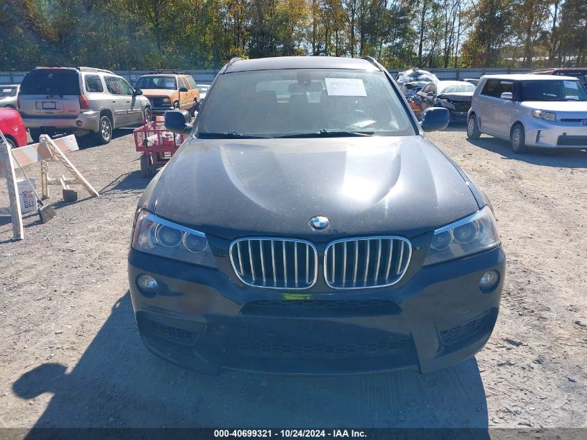 2014 BMW X3 xDrive28I VIN: 5UXWX9C54E0D30511 Lot: 40699321