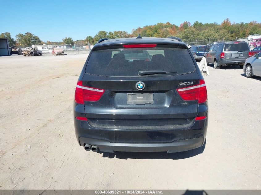 2014 BMW X3 xDrive28I VIN: 5UXWX9C54E0D30511 Lot: 40699321