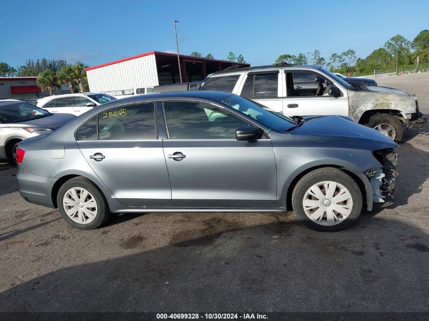 2013 Volkswagen Jetta 2.5L Se VIN: 3VWDP7AJ6DM406376 Lot: 40699328