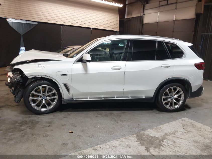 2022 BMW X5 Phev xDrive45E VIN: 5UXTA6C02N9L32791 Lot: 40699335