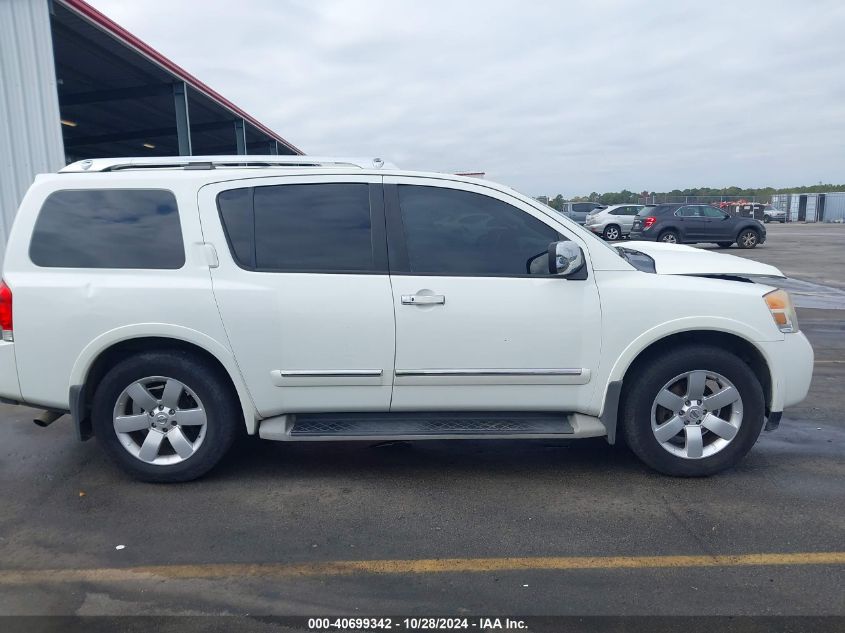 2013 Nissan Armada Sv/Sl/Platinum VIN: 5N1BA0ND7DN614209 Lot: 40699342