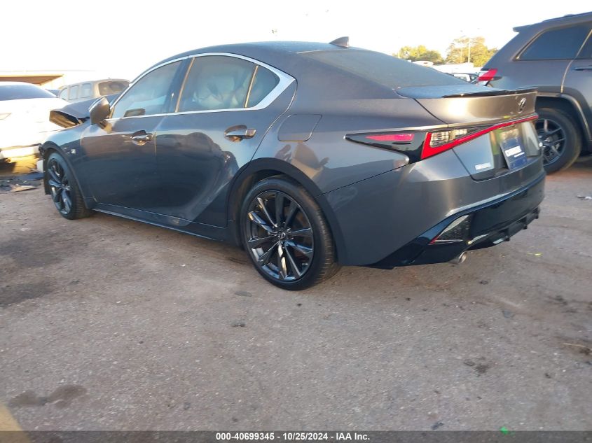 VIN JTHGZ1B2XM5039503 2021 Lexus IS, 350 F Sport no.3