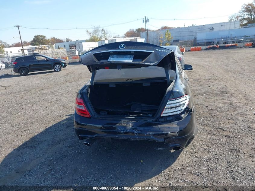 2013 Mercedes-Benz C 300 Luxury 4Matic/Sport 4Matic VIN: WDDGF8AB6DR275438 Lot: 40699354