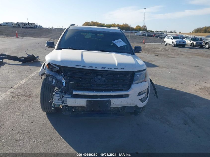 2017 Ford Explorer Sport VIN: 1FM5K8GT7HGA87263 Lot: 40699380