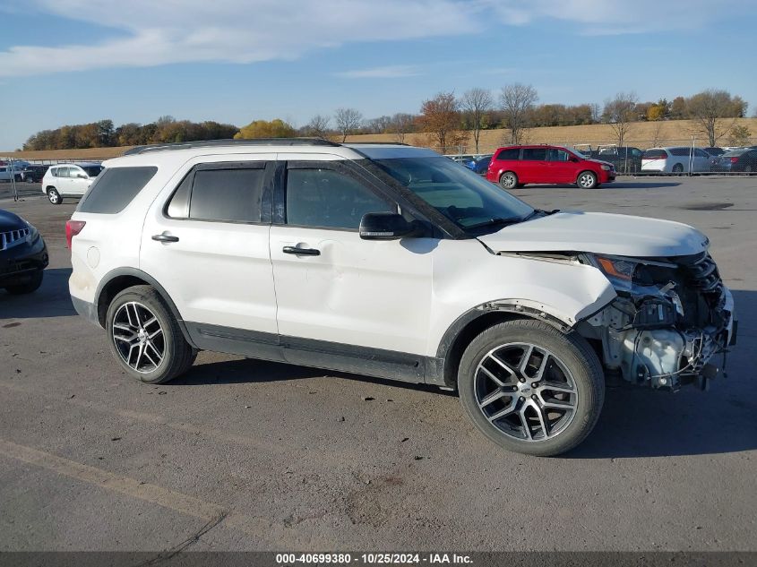 2017 Ford Explorer Sport VIN: 1FM5K8GT7HGA87263 Lot: 40699380