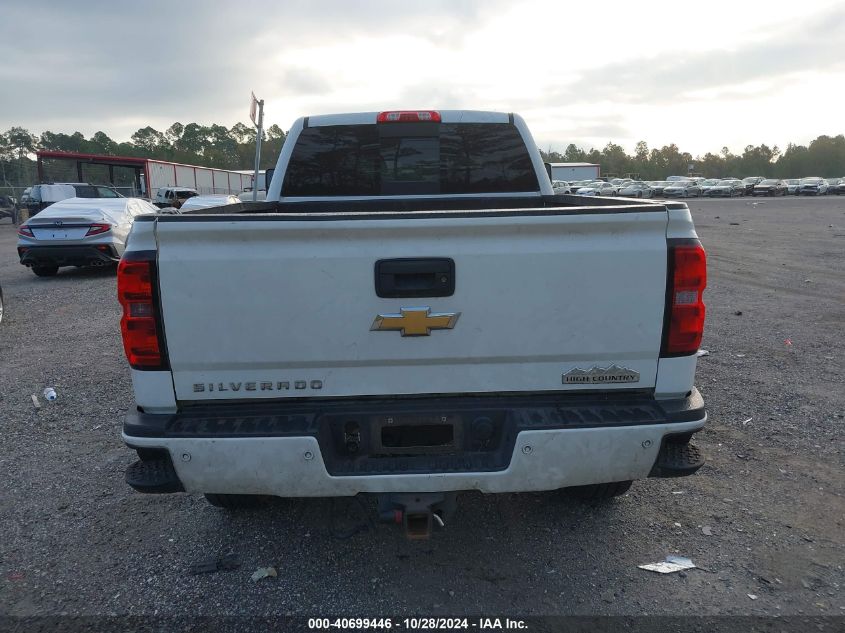 2016 Chevrolet Silverado 2500Hd High Country VIN: 1GC1KXE81GF191201 Lot: 40699446