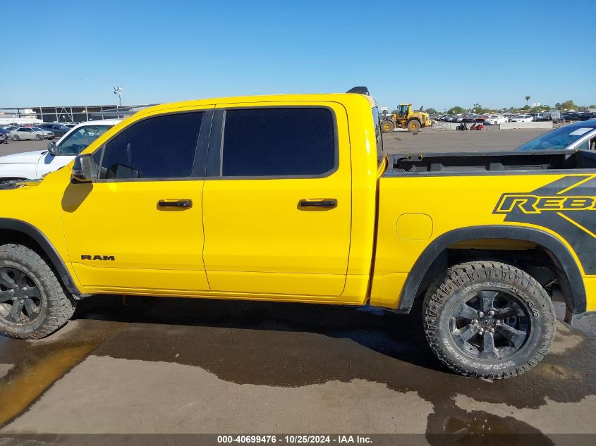 2023 Ram 1500 Rebel 4X4 5'7 Box VIN: 1C6SRFLT2PN677630 Lot: 40699476