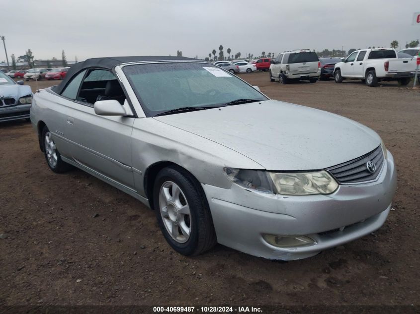 2002 Toyota Camry Solara Sle V6 VIN: 2T1FF28PX2C591419 Lot: 40699487