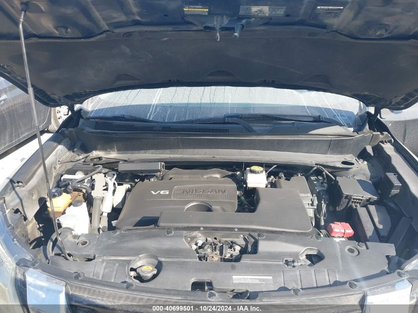 2017 Nissan Pathfinder S VIN: 5N1DR2MM9HC620514 Lot: 40699501