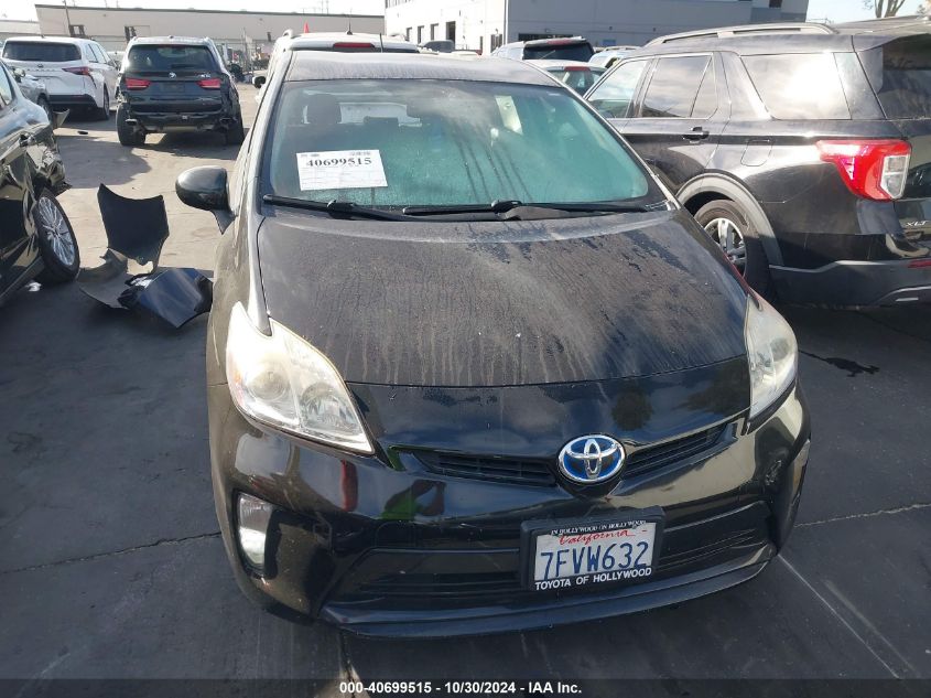 2014 Toyota Prius Two VIN: JTDKN3DU0E0358182 Lot: 40699515