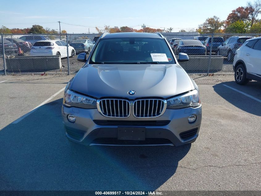 2015 BMW X3 xDrive28I VIN: 5UXWX9C57F0D46574 Lot: 40699517