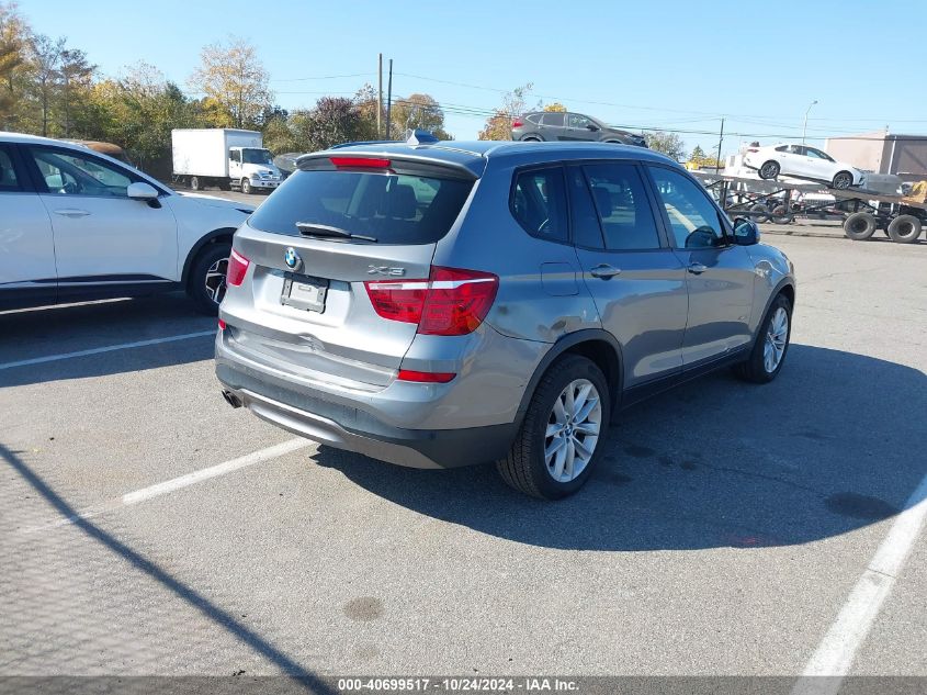 VIN 5UXWX9C57F0D46574 2015 BMW X3, Xdrive28I no.4