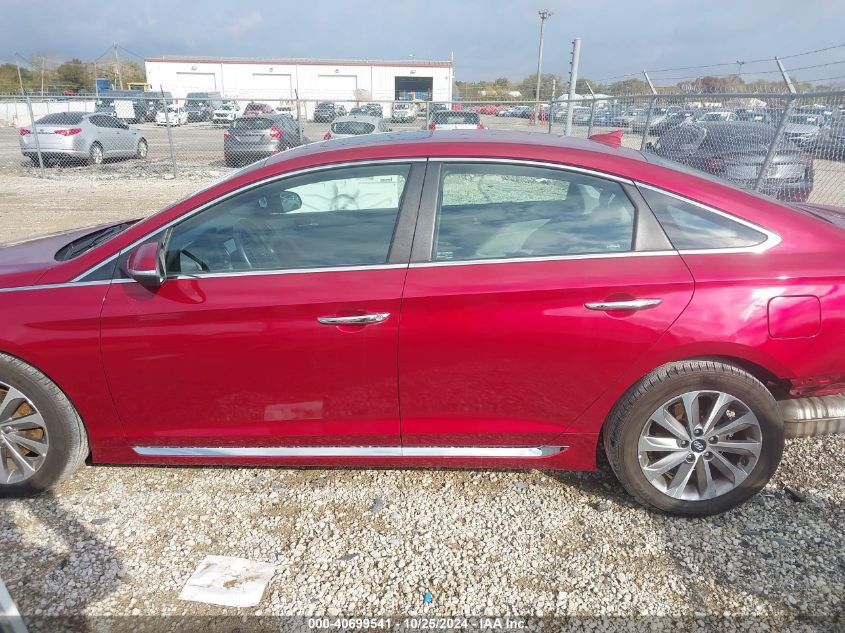 2016 Hyundai Sonata Sport VIN: 5NPE34AF2GH376879 Lot: 40699541