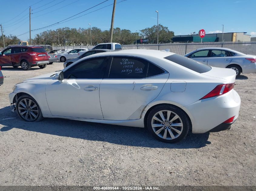 2016 Lexus Is 200T VIN: JTHBA1D29G5020606 Lot: 40699544