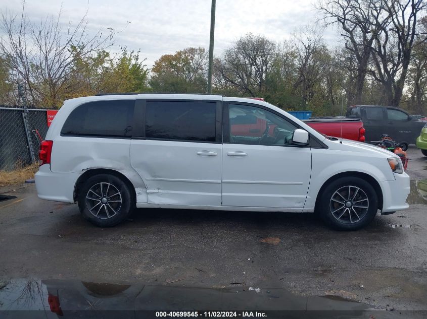 2017 Dodge Grand Caravan Gt VIN: 2C4RDGEGXHR672126 Lot: 40699545