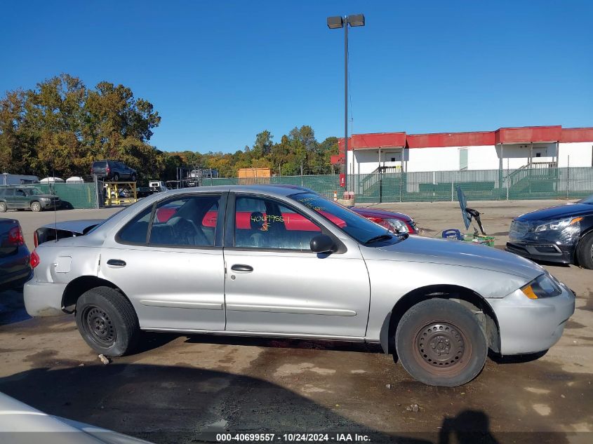 2004 Chevrolet Cavalier VIN: 1G1JC52F147119966 Lot: 40699557