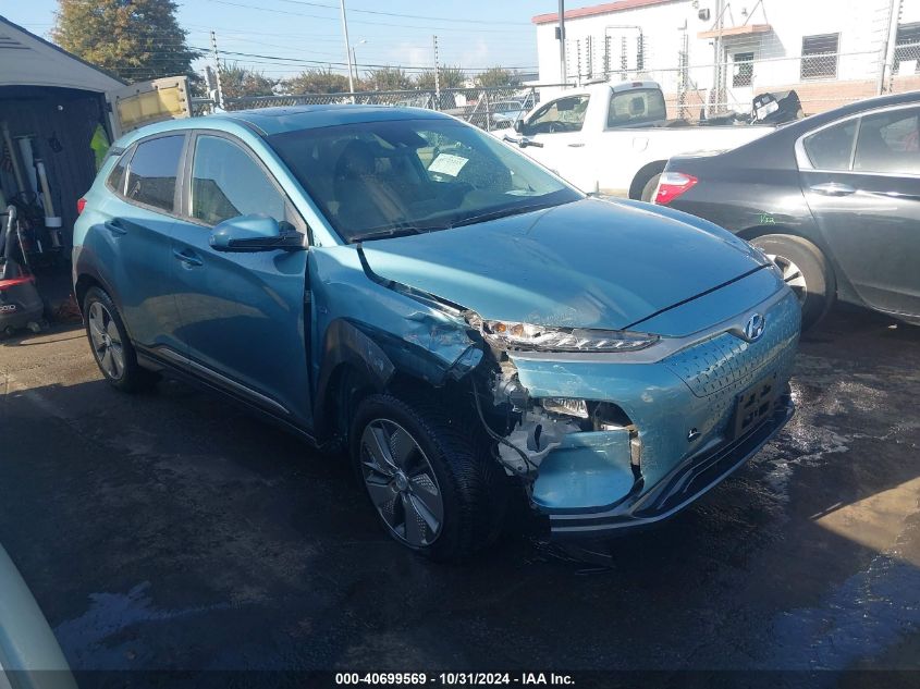 2019 Hyundai Kona Ev Limited VIN: KM8K33AG6KU024968 Lot: 40699569